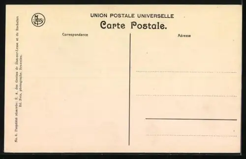 Künstler-AK Grotte de Han, Le Lac d`Embarquement