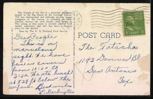 AK Carlsbad Cavern, New Mexico, Temple of the Sun, Big Room