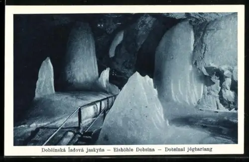 AK Dobsina, Eishöhle, Säulenhalle