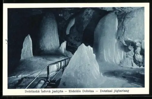 AK Dobsina, Eishöhle, Säulenhalle