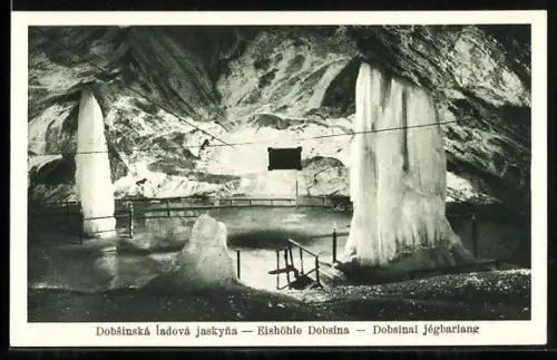 AK Dobsina, Eishöhle, Innenansicht