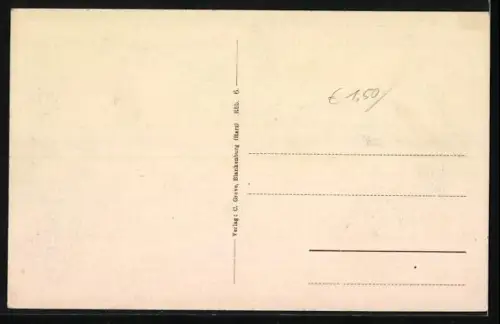 AK Rübeland, Hermannshöhle, Kapelle mit klingenden Säulen