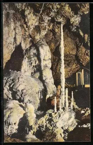 AK Katharinenhöhle, Tropfsteinsäule im Inneren