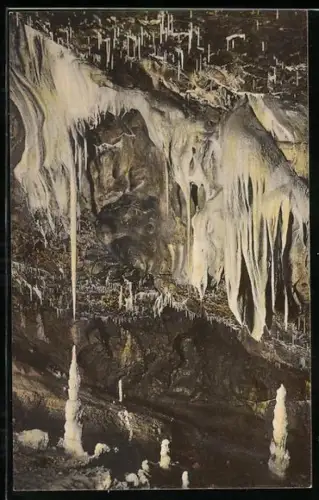 AK Macocha, Punkvahöhlen, Tropfsteinszenerien