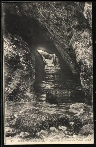 AK Belle-Isleen-Mer, Entrée de la Grotte du Talud