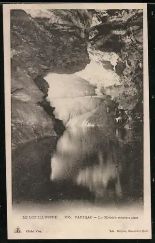 AK Padirac, La Rivière souterraine