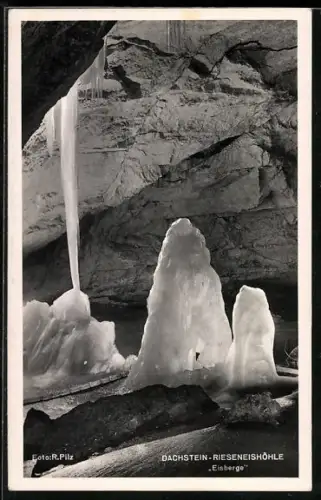 AK Dachstein-Rieseneishöhle, Eisberge