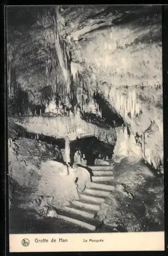 AK Grottes de Han, La Mosquée von Innen, Höhle