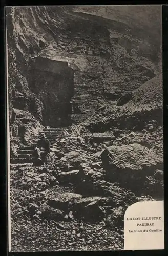 AK Padirac, Le fond du Gouffre