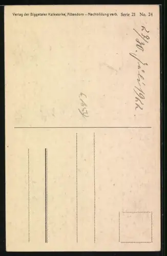 AK Attendorner Tropfsteinhöhle, Blick auf den Vorhang