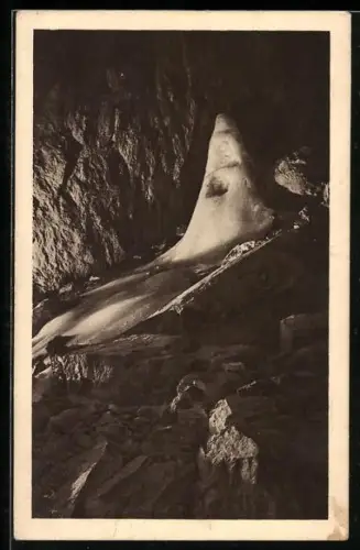 AK Eisriesenwelt-Höhle im Tennengebirge, Eisturm