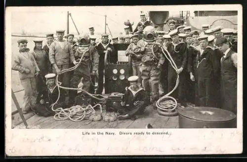 AK Divers ready to descend