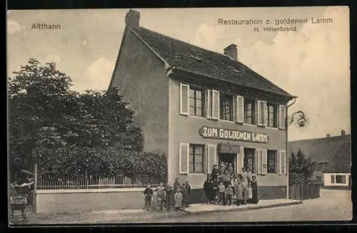 AK Altthann, Restaurant zum goldenen Lamm, Inh. H. Hiltenbrand