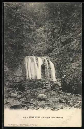 AK Cascade de la Vernière /Auvergne, La Cascade