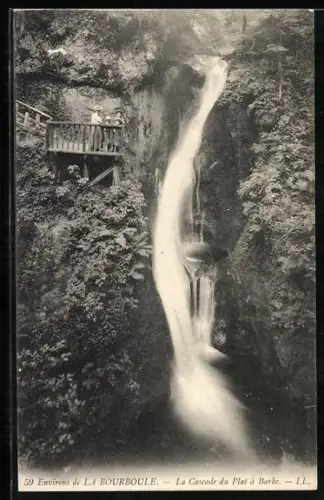 AK La Cascade du Plat /La Bourboule, La Cascade