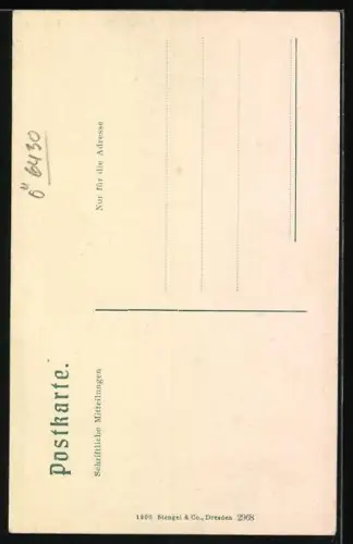 AK Stuibenfall /Oetztal, Blick auf den Wasserfall