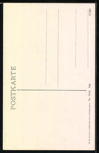 AK Trümmelbach, Wasserfall in der Nahaufnahme