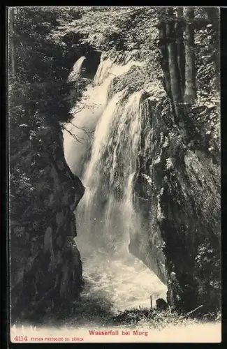 AK Murg, Wasserfall im Wald