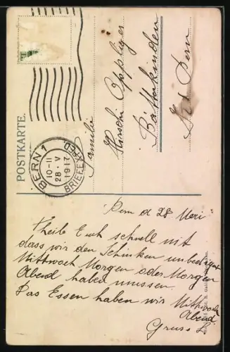 AK Thunersee, Beatushöhlen mit Wasserfall