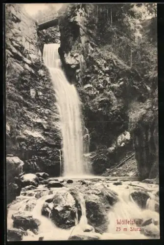 AK Wölfelsfall, Unteres Ende des Sturzes