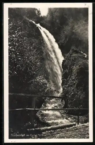 AK Stuibenfall /Oytal, Der Stuibenfall mit Umgebung