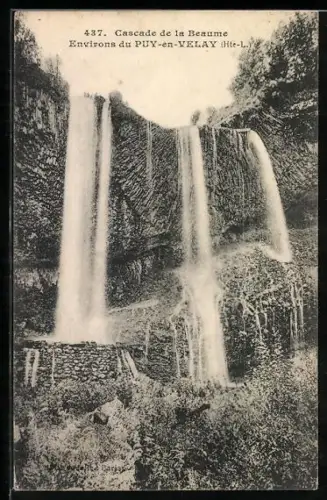 AK Puy-en-Velay /Hte-L., Cascade de la Beaume
