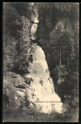 AK Giessbach am Brienzersee, Wasserfall