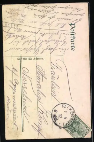 AK Wasserfall in der Ravennaschlucht