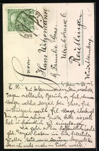 AK Dornbirn, Zweiter Wasserfall in der Rappenlochschlucht