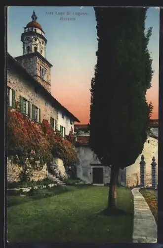 AK Morcote /Lago di Lugano, Ortspartie