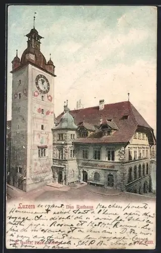 AK Luzern, Das Rathaus