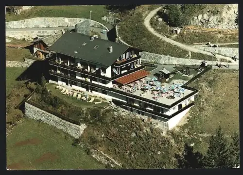 AK Grächen, Hotel-Restaurant Waldheim Fam. P. u. S. Amstutz