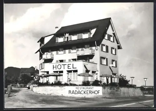 AK Basel, Hotel-Restaurant Radackerhof im Liestal