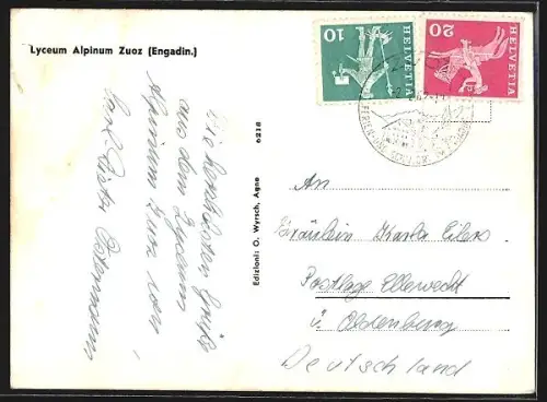 AK Zuoz /Engadin, Lyceum Alpinum