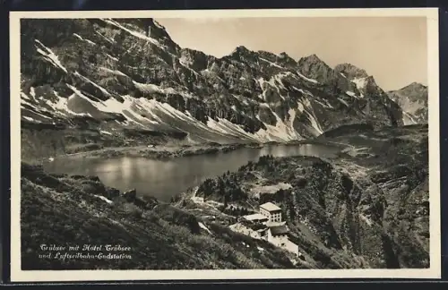 AK Trübsee, Hotel Trübsee u. Luftseilbahn-Endstation