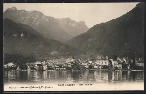 AK Saint-Gingolph /Lac Léman, Panorama