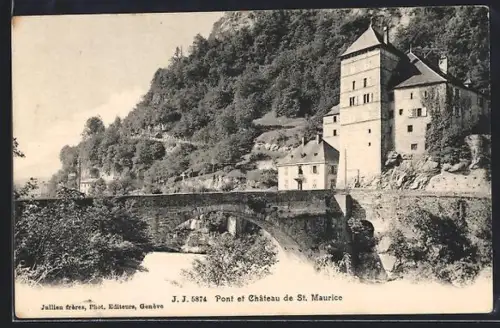 AK Saint-Maurice, Pont et Château