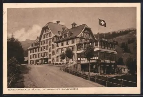 AK Unterwasser-Toggenburg, Hotel-Kurhaus Säntis