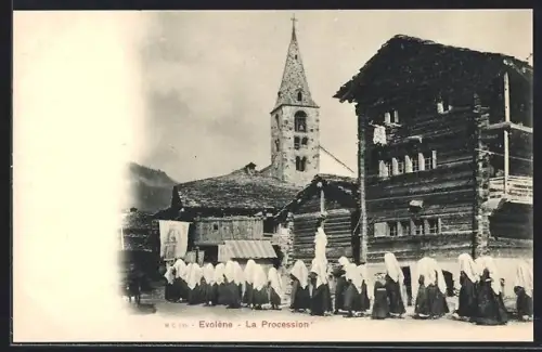 AK Evolene, La Procession