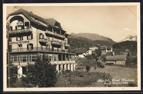 AK Hohfluh, Hotel Alpenruh E. Wiegand-Willi