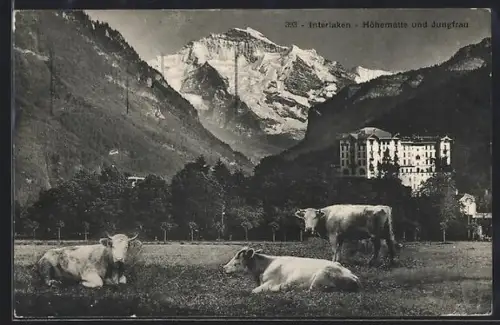 AK Interlaken, Höhematte und Jungfrau