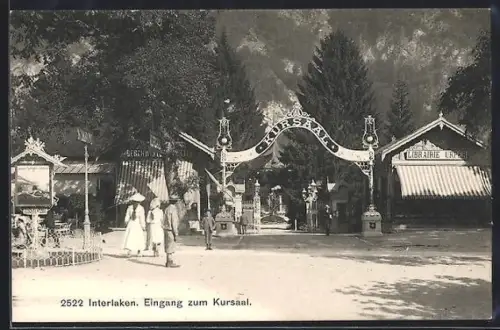 AK Interlaken, Eingang zum Kursaal
