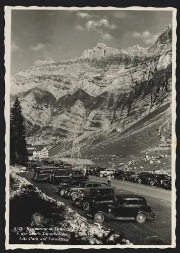 AK Schwägalp, Restaurant und Talstation der Säntis-Schwebebahn
