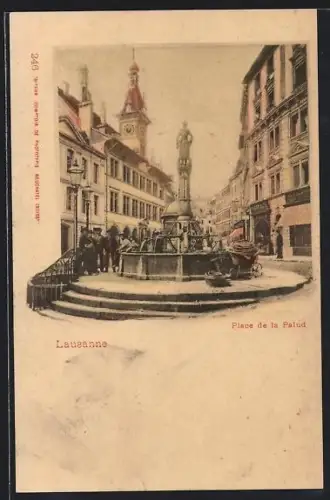 AK Lausanne, Place de la Palud