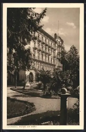 AK Locarno, Hotel du parc