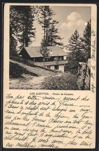 AK Les Giettes, Chalet de Cocatrix