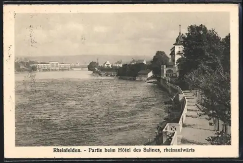 AK Rheinfelden, Partie beim Hôtel des Salines