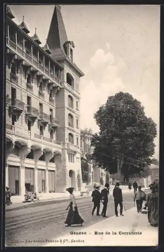 AK Genève, Rue de la Corraterie