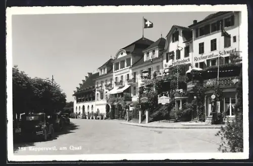 AK Rapperswil, Restaurant Steinbock, Restaurant zum Schwert, Am Quai