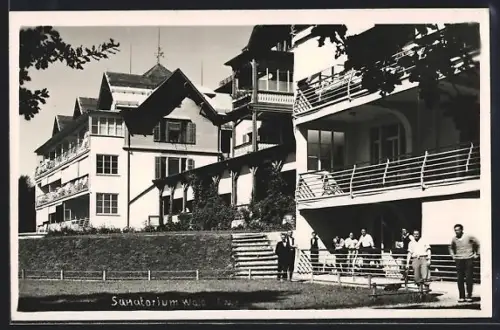 AK Wald, Partie am Sanatorium